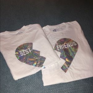 Young&Reckless leggings and 2 long sleeve shirts.